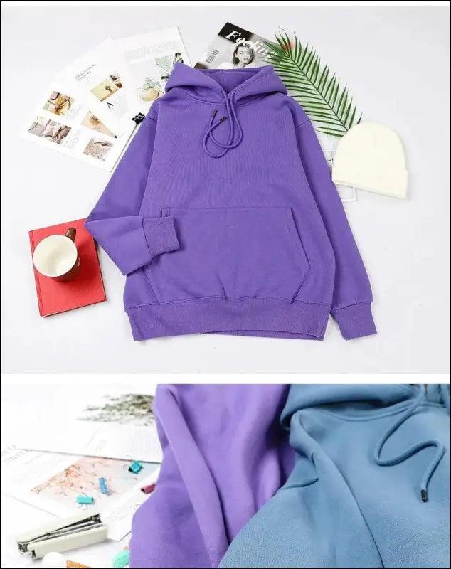 ’Women’s Angel Wings Printed Hoodie - Warm Casual Loose-Fit Fashion Sweatshirt’ - Women Hoodies
