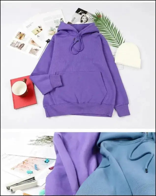 ’Women’s Angel Wings Printed Hoodie - Warm Casual Loose-Fit Fashion Sweatshirt’ - Women Hoodies