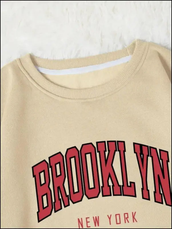 ’Women’s Brooklyn New York Printed Hoodie - Trendy Harajuku Cotton Sweatshirt Colorful & Durable’ - Women Hoodies