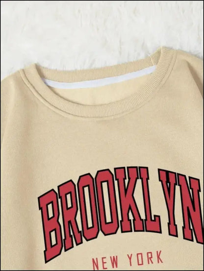 ’Women’s Brooklyn New York Printed Hoodie - Trendy Harajuku Cotton Sweatshirt Colorful & Durable’ - Women Hoodies