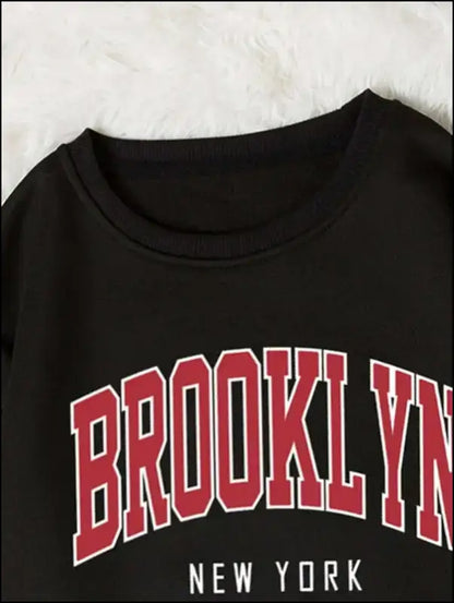 ’Women’s Brooklyn New York Printed Hoodie - Trendy Harajuku Cotton Sweatshirt Colorful & Durable’ - Women Hoodies
