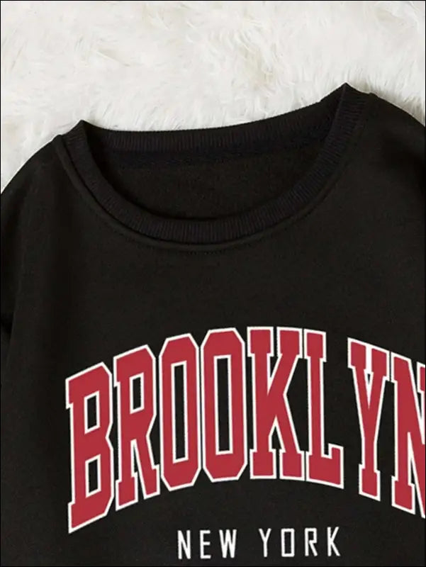 ’Women’s Brooklyn New York Printed Hoodie - Trendy Harajuku Cotton Sweatshirt Colorful & Durable’ - Women Hoodies
