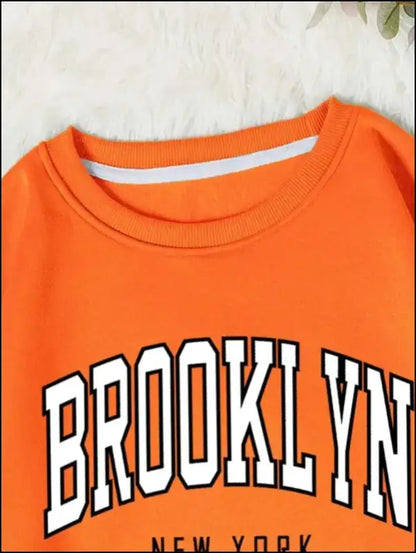’Women’s Brooklyn New York Printed Hoodie - Trendy Harajuku Cotton Sweatshirt Colorful & Durable’ - Women Hoodies