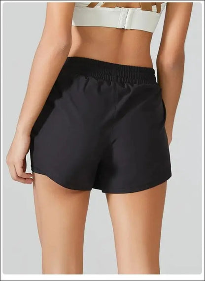’Women’s Neon Spandex Yoga Shorts - Elastic High Waist Running & Workout Leggings for Gym and Fitness’ - Women Fitness