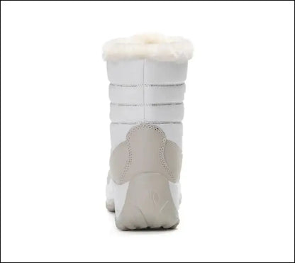 Women’s Snow Boots - Non-Slip Platform Winter Shoes Fur-Lined Warm Ankle Waterproof Wedge Thigh High for Women
