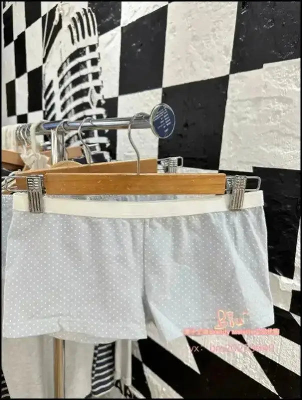 ’Women’s Vintage Low-Waist Cotton Shorts - Soft Button-Front Chic Summer Bottoms (2023)’ - Women Boxer