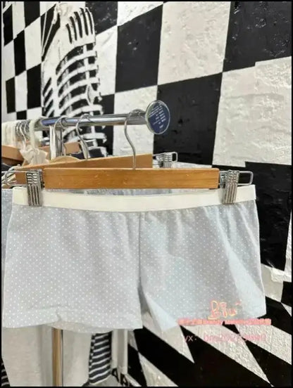’Women’s Vintage Low-Waist Cotton Shorts - Soft Button-Front Chic Summer Bottoms (2023)’ - Women Boxer