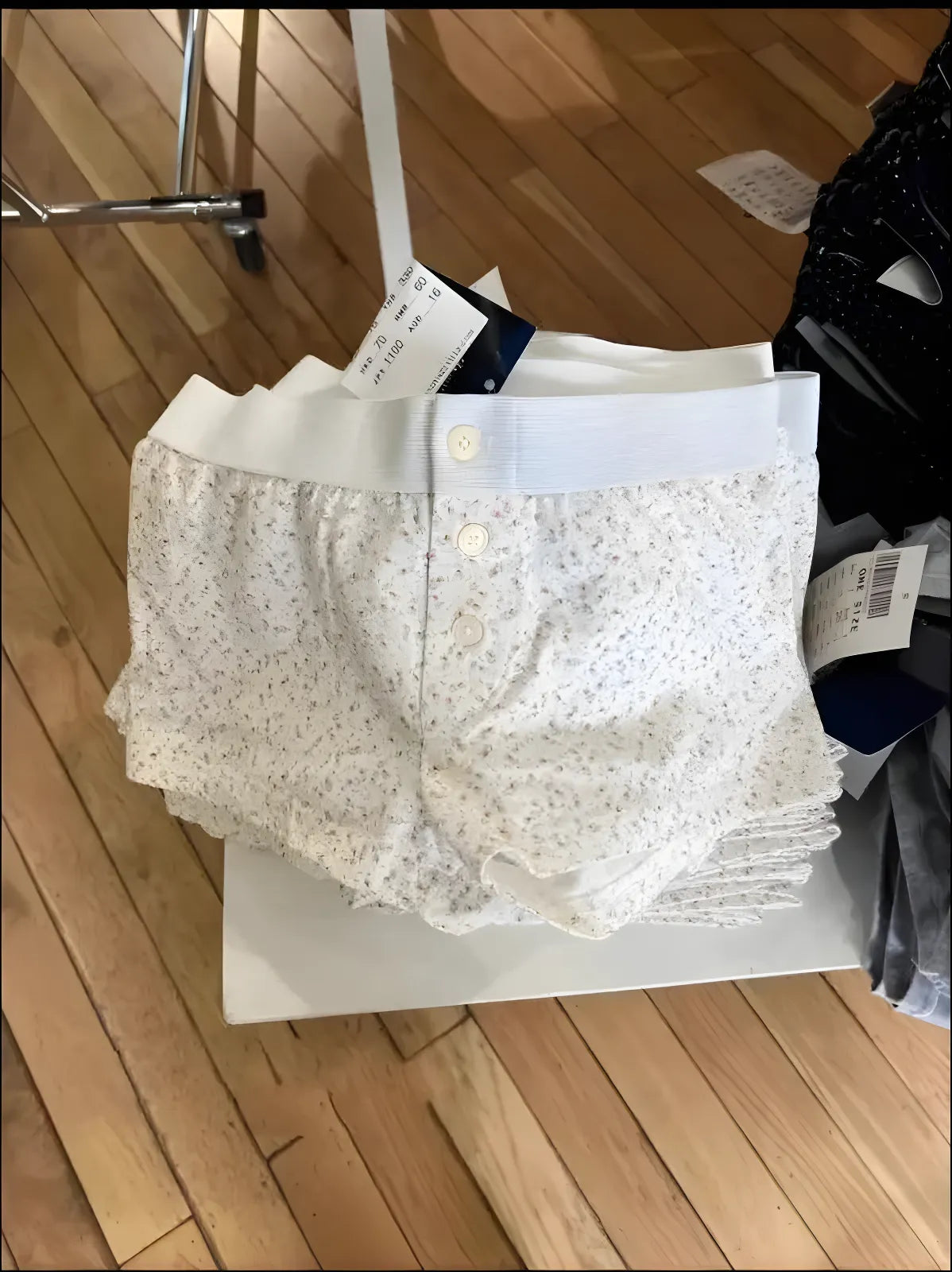 ’Women’s Vintage Low-Waist Cotton Shorts - Soft Button-Front Chic Summer Bottoms (2023)’ - Women Boxer
