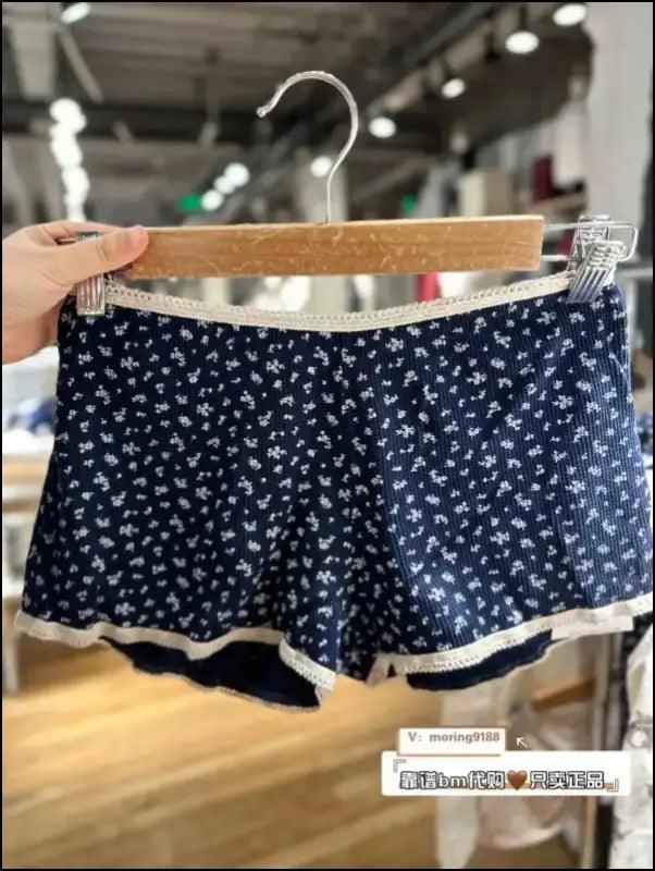 ’Women’s Vintage Low-Waist Cotton Shorts - Soft Button-Front Chic Summer Bottoms (2023)’ - color15 / One Size