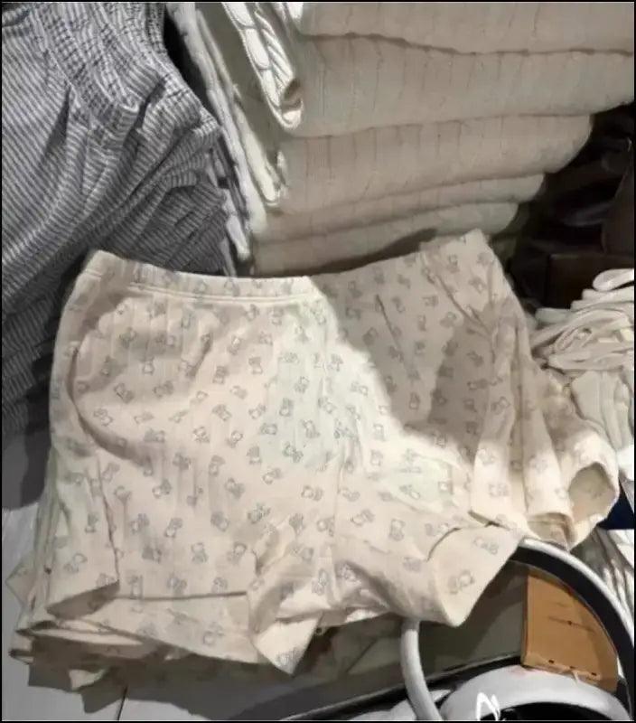 ’Women’s Vintage Low-Waist Cotton Shorts - Soft Button-Front Chic Summer Bottoms (2023)’ - color12 / One Size