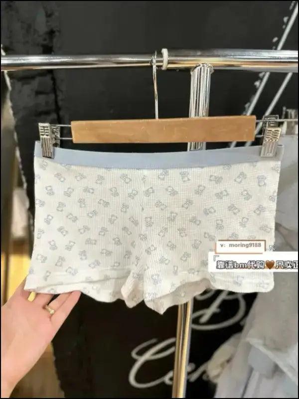 ’Women’s Vintage Low-Waist Cotton Shorts - Soft Button-Front Chic Summer Bottoms (2023)’ - color44 / One Size