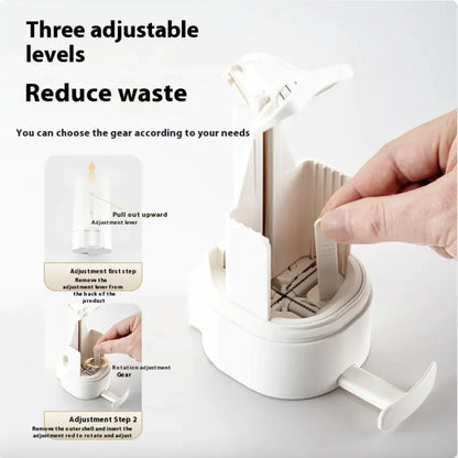 Self-Draining No-Punch Soap Holder