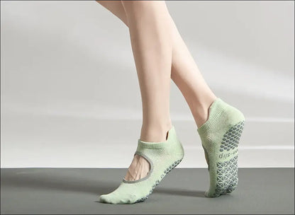 Yoga Socks Women Silicone Non-slip Pilates Grip Low-ankle Sock