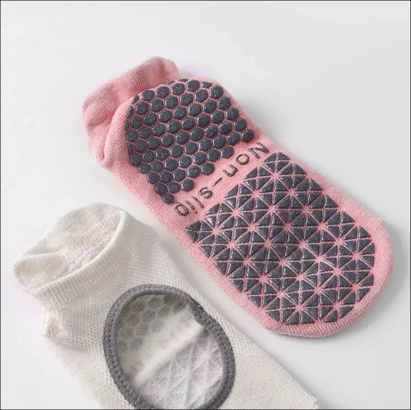 Yoga Socks Women Silicone Non-slip Pilates Grip Low-ankle Sock