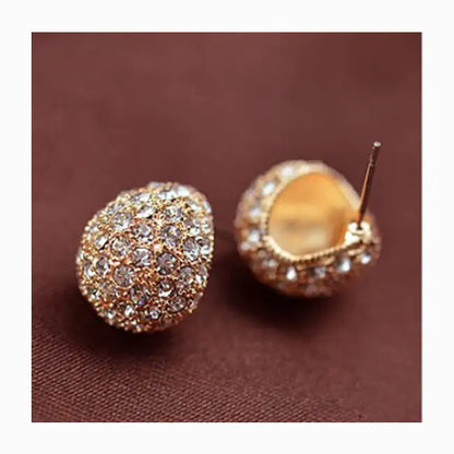 Pretty Petals Earrings In Diamond Crystals
